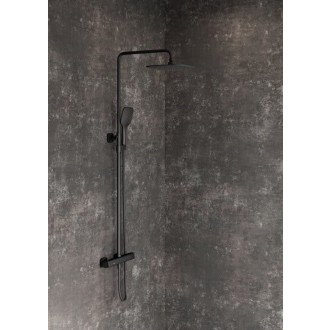 Sprchová baterie Ravak 10° Free black s termostatickou baterií černá X070160
