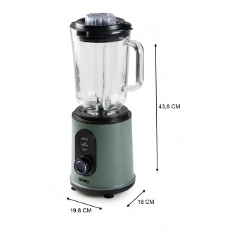 Stolní mixér 2v1 se smoothie - DOMO DO734BL