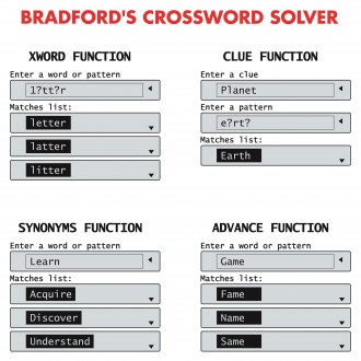 Collins Bradfordův elektronický křížovkář