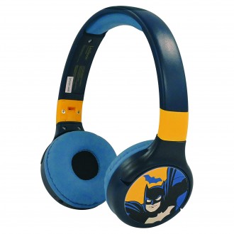 Skládací bezdrátová Bluetooth sluchátka Batman