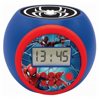 Dětský budík Spider-Man s projektorem