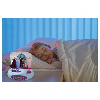 Dětský budík Disney Frozen II s projektorem