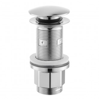 Vtok umyvadlový Silfra 5/4, clic-clac plast CR VF799CR