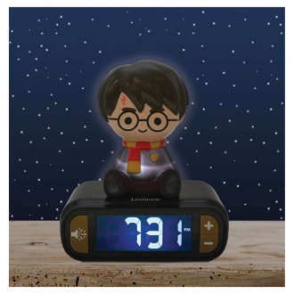 Dětský budík Harry Potter s nočním osvětlením