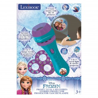 Baterka s projektorem Disney Frozen