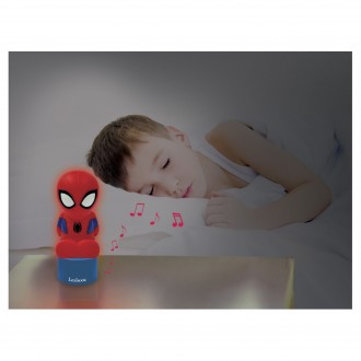 Noční světlo s reproduktorem Spider-Man