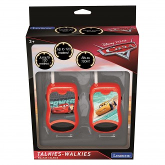 Vysílačky Disney Cars 3 s dosahem 120 metrů