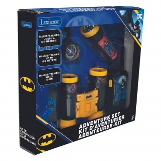 Dobrodružná sada Batman s vysílačkami, dalekohledem a kompasem