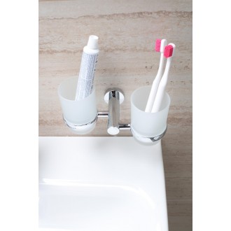 Držák skleniček Multi Soft chrom SOF47