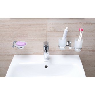 Držák skleniček Multi Soft chrom SOF47