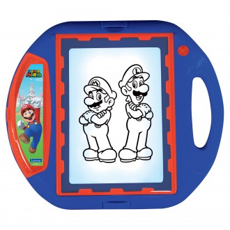Kreslící projektor Super Mario se šablonami a razítky