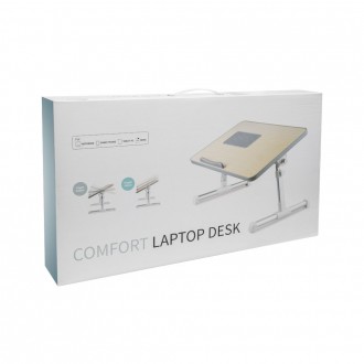Stolek pod notebook s ventilátorem A8, béžová