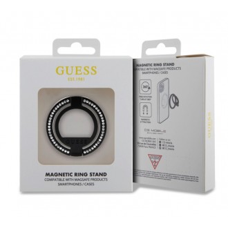 Guess Rhinestones MagSafe Ringstand, stojánek, hnědá