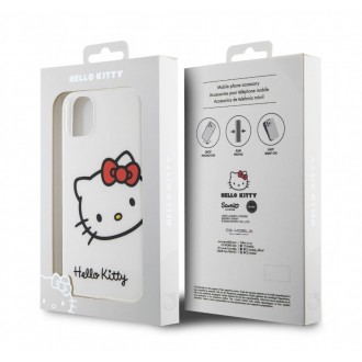 Hello Kitty IML Head Logo Zadní Kryt pro iPhone 11, bílá