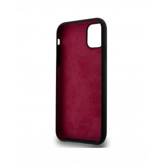Hello Kitty Liquid Silicone Daydreaming Logo Zadní Kryt pro iPhone 11, černá