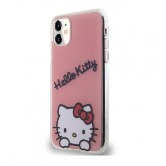 Hello Kitty IML Daydreaming Logo Zadní Kryt pro iPhone 11, růžová