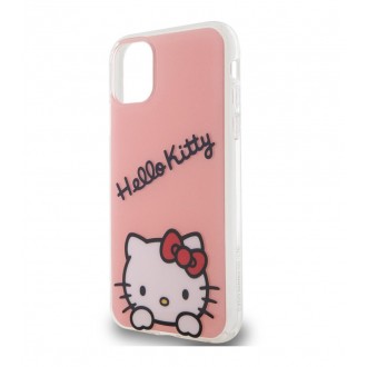 Hello Kitty IML Daydreaming Logo Zadní Kryt pro iPhone 11, růžová