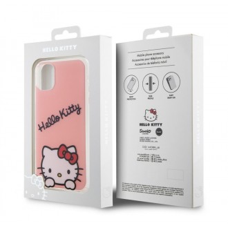 Hello Kitty IML Daydreaming Logo Zadní Kryt pro iPhone 11, růžová