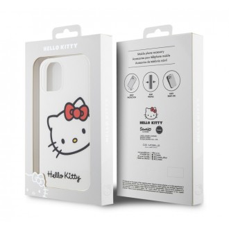 Hello Kitty IML Head Logo Zadní Kryt pro iPhone 12/12 Pro, bílá
