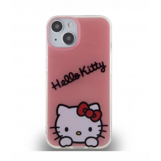 Hello Kitty IML Daydreaming Logo Zadní Kryt pro iPhone 13, růžová