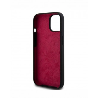 Hello Kitty Liquid Silicone Daydreaming Logo Zadní Kryt pro iPhone 15, černá