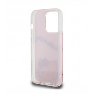 Hello Kitty IML Daydreaming Logo Zadní Kryt pro iPhone 15 Pro, růžová