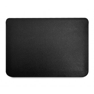 Guess Saffiano Triangle Metal Logo Computer Sleeve 13/14", černá
