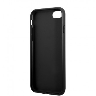 Guess PU 4G Metal Logo Zadní Kryt pro iPhone 7/8/SE2020/SE2022, šedá