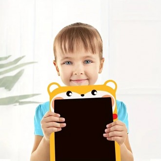 DeTech Dětská kreslící podložka - Kids LCD Drawing board K6, 8.5", - rozdílné barvy