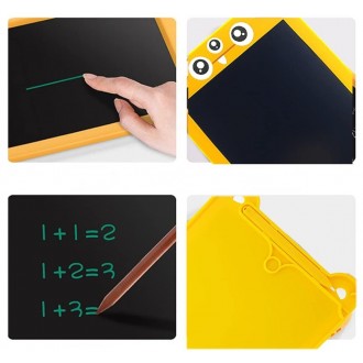 DeTech Dětská kreslící podložka - Kids LCD Drawing board K6, 8.5", - rozdílné barvy