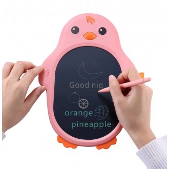 DeTech Dětská kreslící podložka - Kids LCD Drawing board K5, 9", - růžová