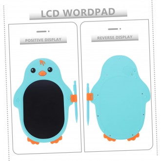 DeTech Dětská kreslící podložka - Kids LCD Drawing board K5, 9", - modrá