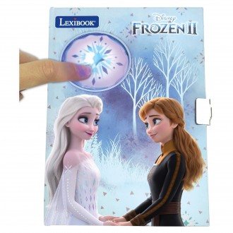 Elektronický svítící tajný deník Disney Frozen II s příslušenstvím