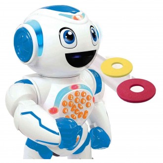 Mluvící robot Powerman STAR se světelnými efekty, dálkové ovládání