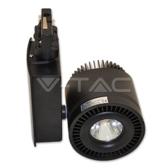 V-TAC LIŠTOVÉ TRACK SVÍTIDLO 45W | CRI>95  | 4000K | černé 1238
