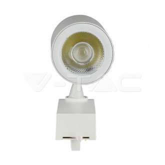 V-TAC Kolejnicové LED svítidlo 35W-bílé-3100Lm-VT-4536 Barevná teplota (К): Teplá bílá 3000K VT-4536