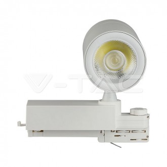 V-TAC Kolejnicové LED svítidlo 35W-bílé-3100Lm-VT-4536 Barevná teplota (К): Neutrální bílá 4000K VT-4536