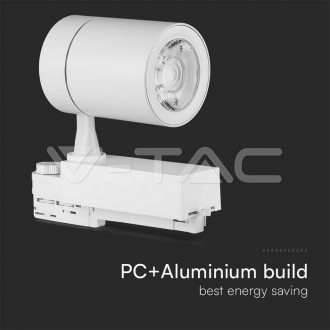 V-TAC Kolejnicové LED svítidlo 35W-bílé-3100Lm-VT-4536 Barevná teplota (К): Neutrální bílá 4000K VT-4536