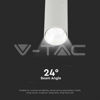 V-TAC LED kolejnicové TRACK svítidlo 15W-1500 lm-bílé-VT-415 Barevná teplota (К): Teplá bílá 3000K VT-415