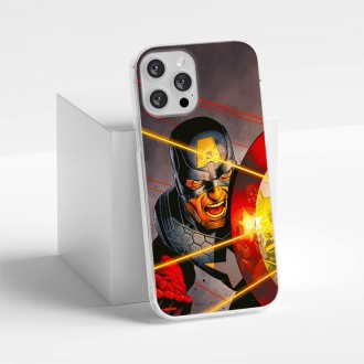 DC Comics Back Case Captain America 007 iPhone 14 Pro