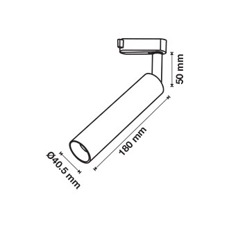 V-TAC LED kolejnicové svítidlo 7W-700 lm-VT-407-bílé Barevná teplota (К): Neutrální bílá 4000K VT-407