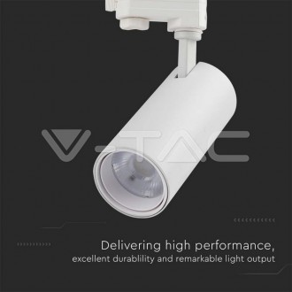 V-TAC LED kolejnicové svitídlo 30W 3v1 | SKU8142 | VT-47030-bílé VT-47030