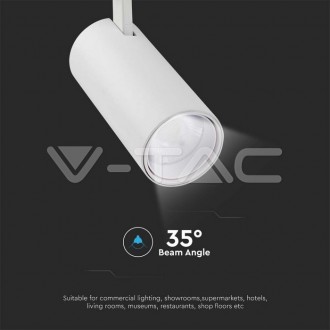 V-TAC LED kolejnicové svitídlo 30W 3v1 | SKU8142 | VT-47030-bílé VT-47030