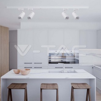 V-TAC LED kolejnicové svitídlo 30W 3v1 | SKU8142 | VT-47030-bílé VT-47030