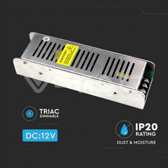 V-TAC Napájecí adaptér-smývatelní-100W-12V-8.5A-IP20 VT-20101D