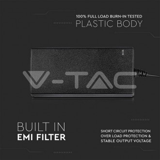 V-TAC Napájecí adaptér pro LED pásky 30W-2,5A-IP44-plastový VT-23031