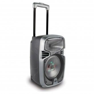 Bezdrátový karaoke Audio System iParty se světelnými efekty a mikrofonem