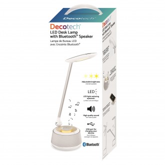 Stolní lampa LED s reproduktorem Bluetooth