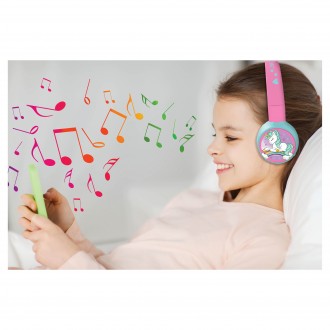 Skládací sluchátka Jednorožec Bluetooth