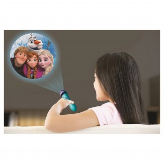 Baterka s projektorem Disney Frozen